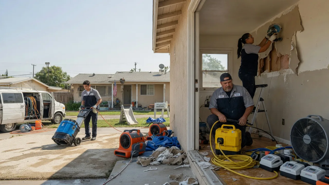 Water Damage Restoration in Rosharon, TX near me